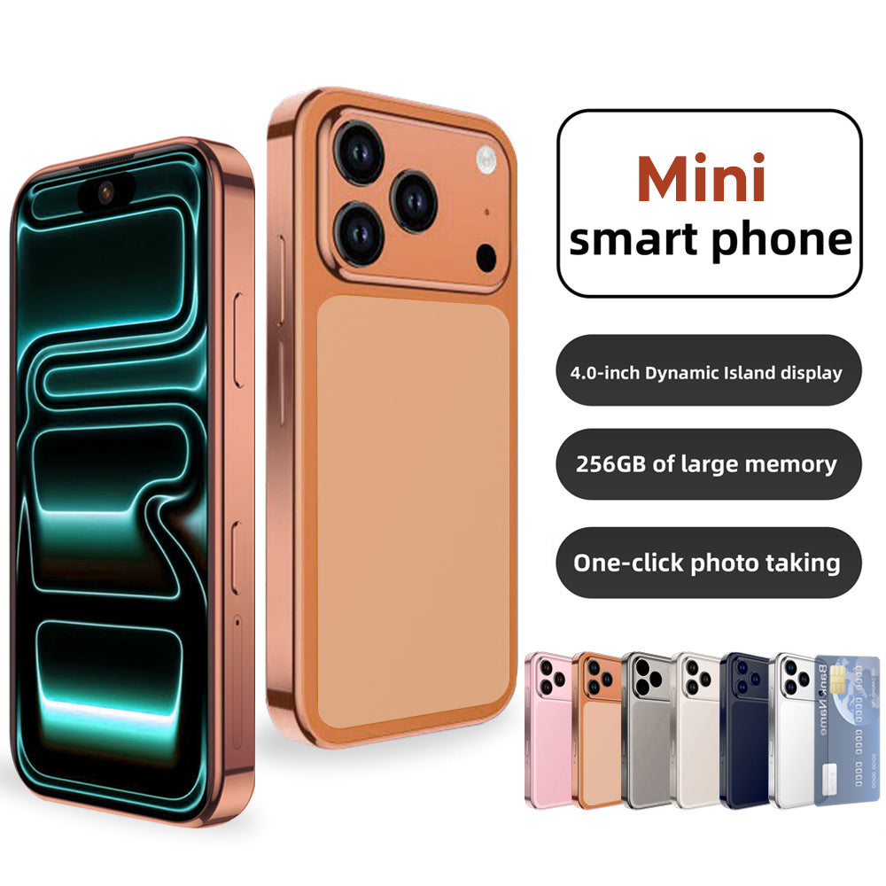 Mini I17Promax Mini Smart Small Phone3.51 Inch Android Smart Island XS17Mini Mobile Phone