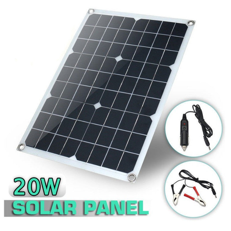 Efficient Portable Solar Monocrystalline Solar Photovoltaic Panel Solar Charging Panel Outdoor Solar Panel
