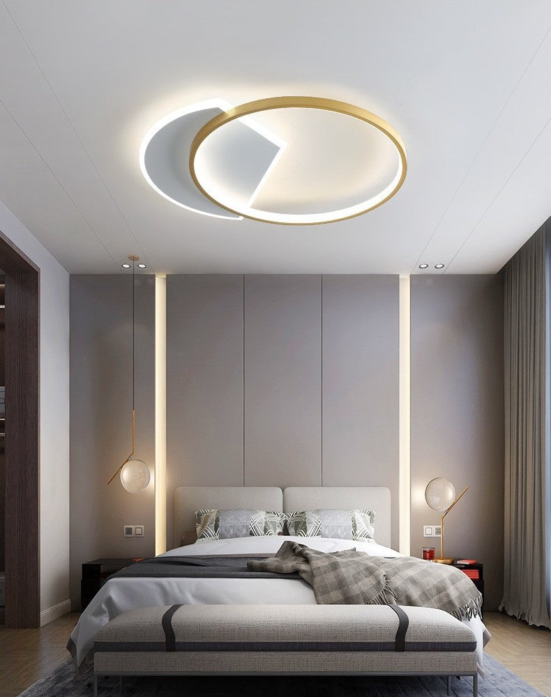 2025New Simple Modern Style led Ceiling Lamp Round Room Light Fixture Nordic Style Master Bedroom Dining Room Home Light Fixture