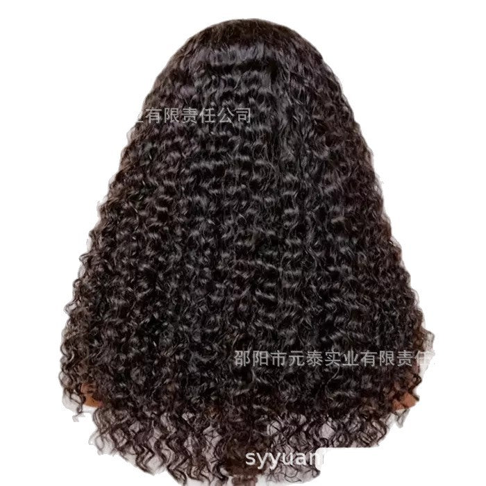 Curly Lace Front Synthetic  Wig Lace Frontal for Black Women