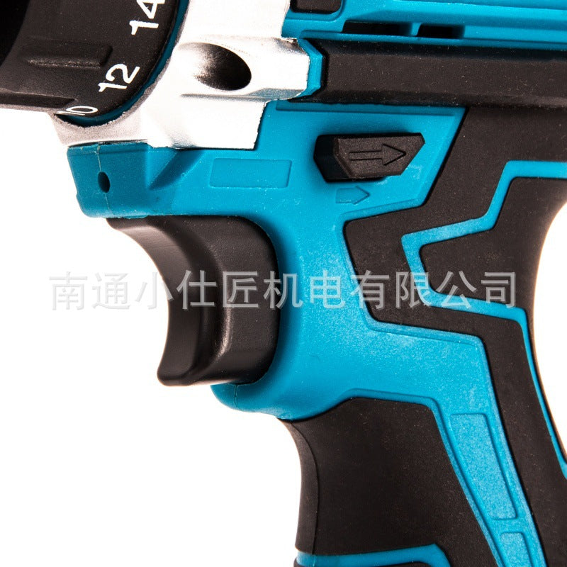 Cross-Border Foreign Trade Household Portable Lithium Electric Drill High-Power Multi-Function Wireless Rechargeable Pistol Drill Electric Screwdriver