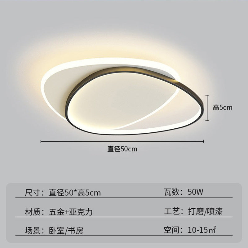 Lamp in the living room led Ceiling Light Modern Simple Elegant Main Light Three Rooms Two Halls Package Combination Lighting Zhongshan Lighting