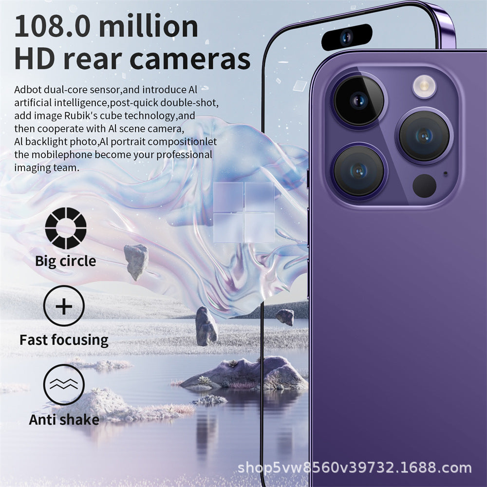 Popular i14 Pro Max16+1TB Large Screen Integrated Smartphone Factory Price(Popular)