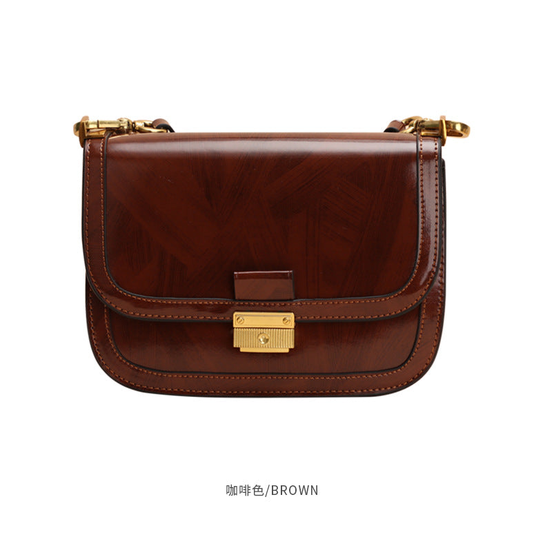 Women's Bag Spring and Autumn New Trendy Fashionable Unique Shoulder Bag Elegant Niche Versatile Simple Crossbody Bag for Women