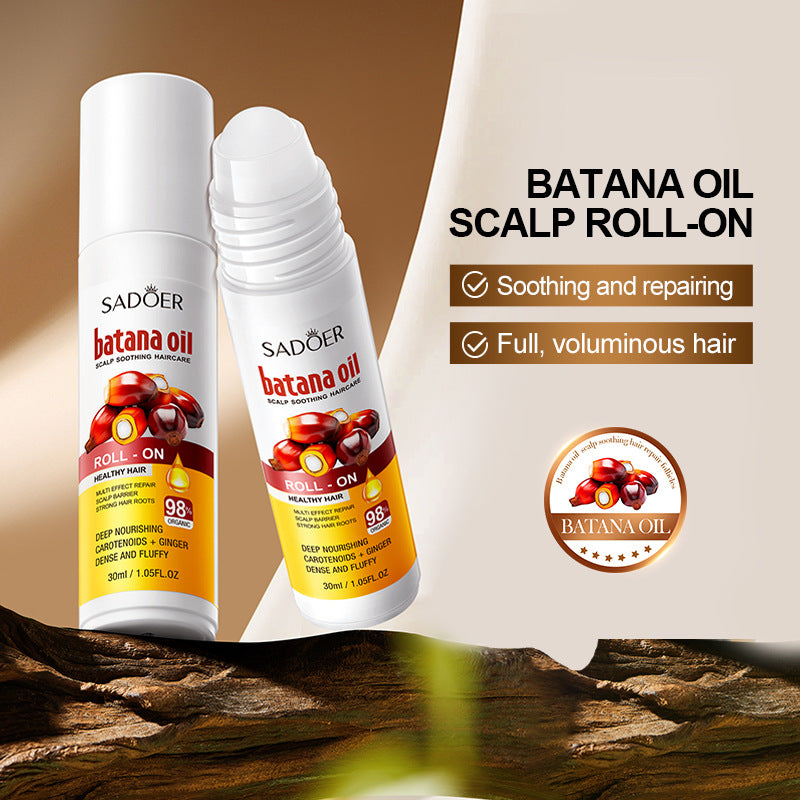 Batahana Scalp Soothing Conditioner SADOER Moisturizing and Nutritious Hair Care Roll-on Cross-Border Wholesale