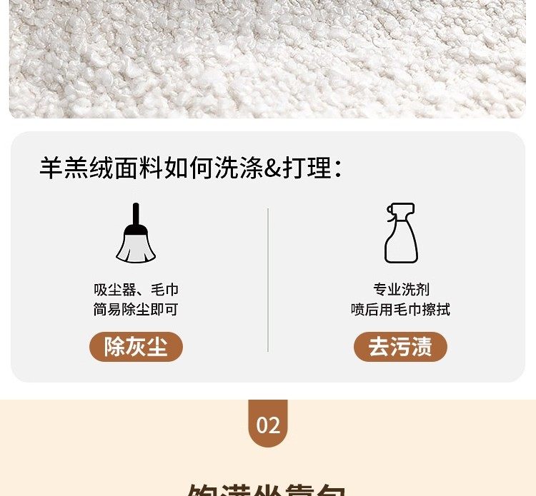 Northern Europe Lenuvole Petal Sofa Living Room Cream Style Three-Seater Fabric Sofa Modern Cloud Compression Sofa