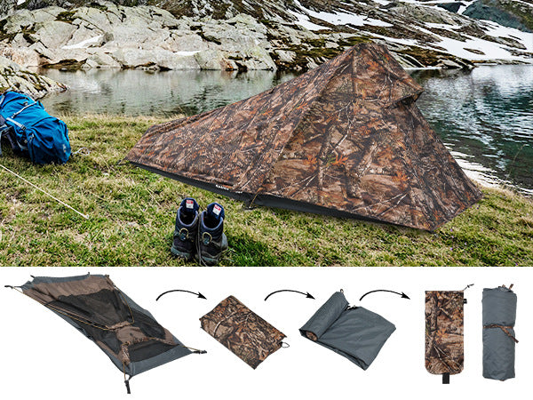 Single Tent Outdoor Camping Double Layer Tent Waterproof Pyramid Tent camping tent