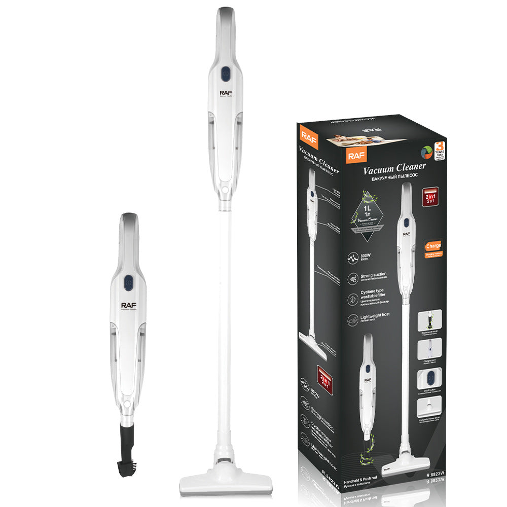 RAF EU Standard Corded Vacuum Cleaner for Home Use, Handheld High Power Portable Vacuum with Integrated Large Suction8823