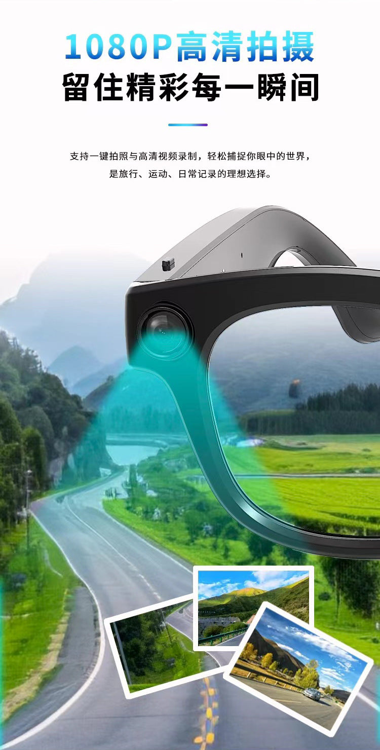 Hot Sale G10Smart Glasses AI Translation AI Intelligent Object Recognition Intelligent Navigation Wearable1080P High Definition Shooting