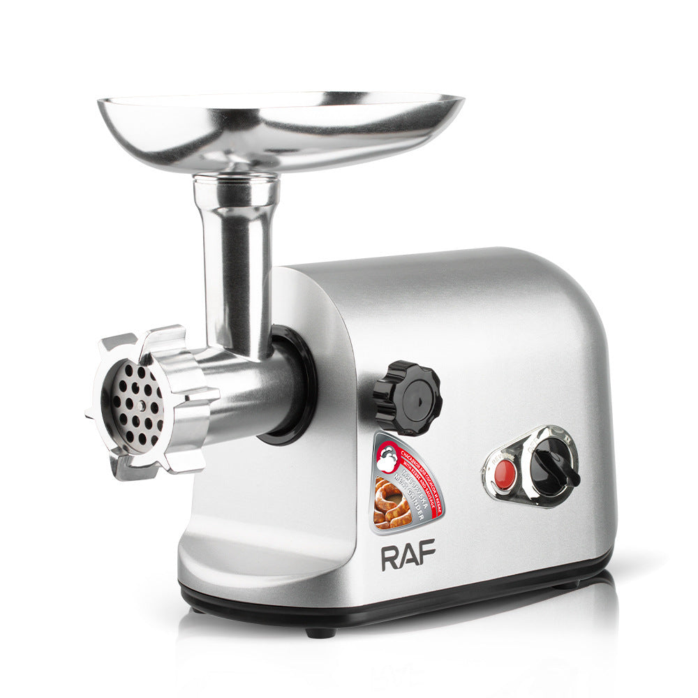 RAF Electric Meat Grinder Desktop Multi-Functional Kitchen Household Sausage Stuffer High-Power Meat Mincer Mixer