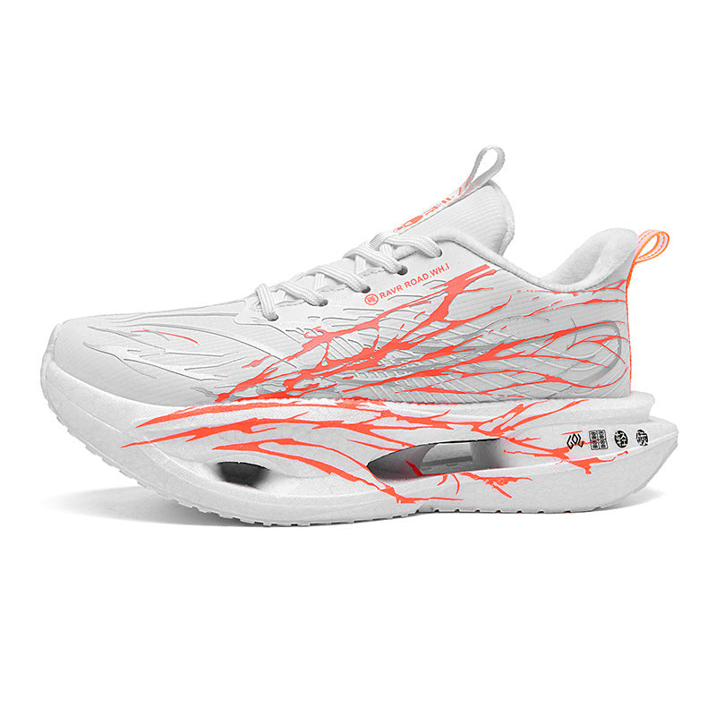 Red Rabbit9pro Winter New Leather Fleece-Lined Warm Running Shoes for Teenagers with Real Carbon Plate Training Sports Shoes