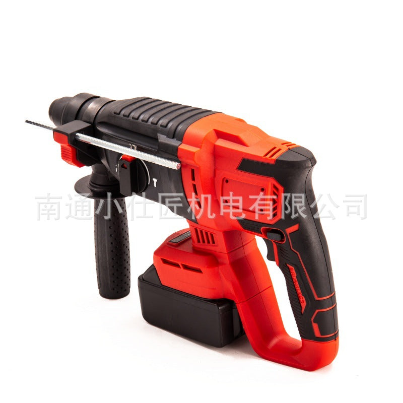 High-Power Multi-Function Cordless Rechargeable Lithium Battery Tool Cross-Border Foreign Trade Industrial Grade Concrete Impact Hammer