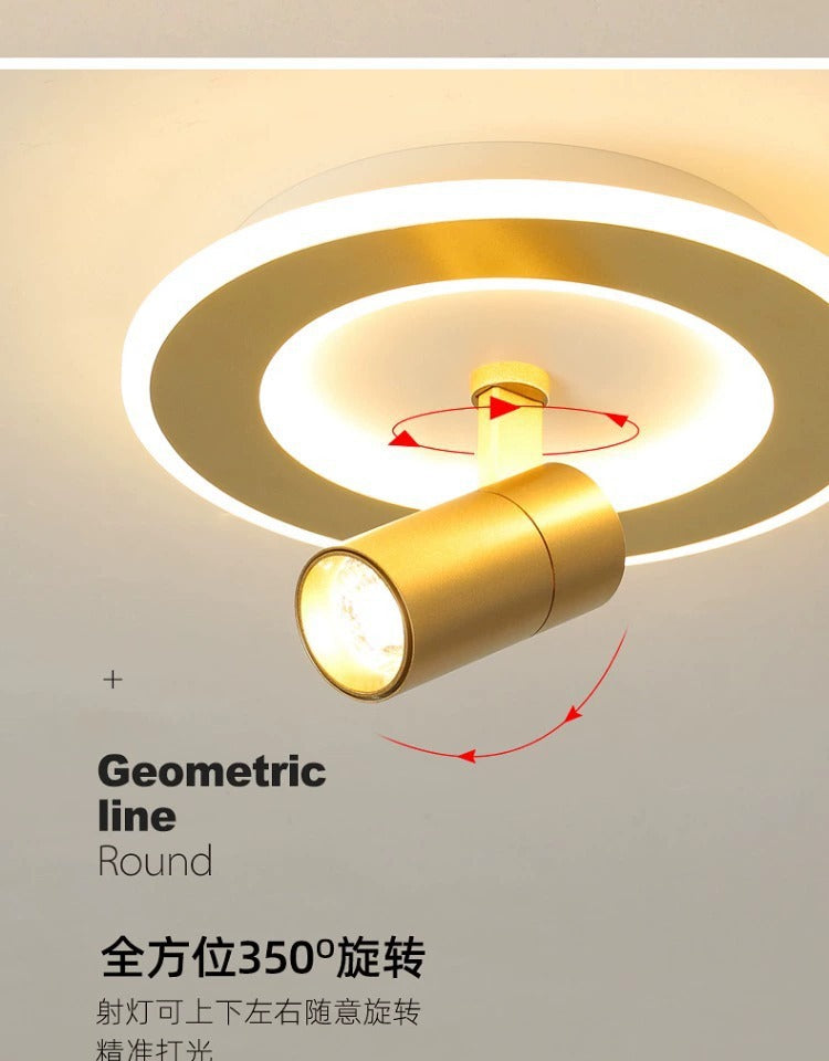 Aisle Light Corridor Light Luxury Balcony led Lamp Creative Background Wall Spotlight Simple Modern Cloakroom Ceiling Lamp