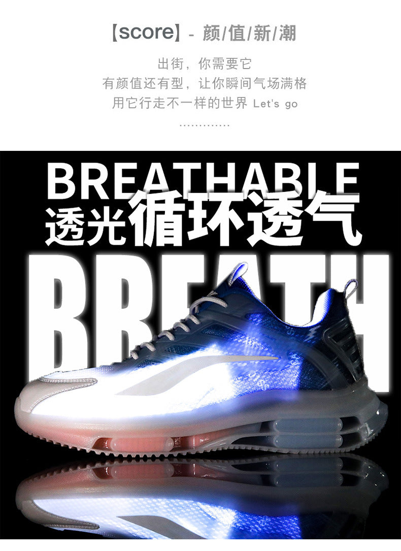 Summer New Youth Fashion Trend Comfortable Breathable Running Shoes Couple Casual Non-Slip Wear-Resistant Sports Shoes