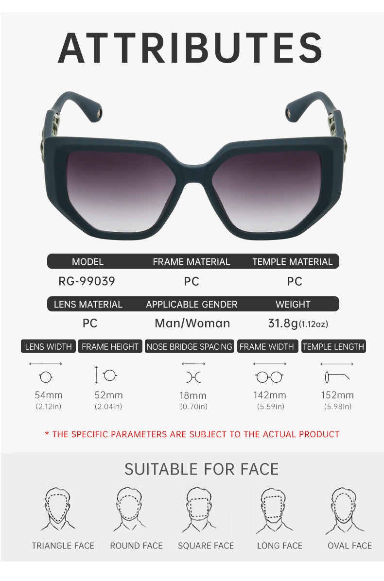 European and American Cat Eye Sunglasses for Women, High-End Hollow Frame Small Frame Sunglasses, Natural Look Glasses sunglasses