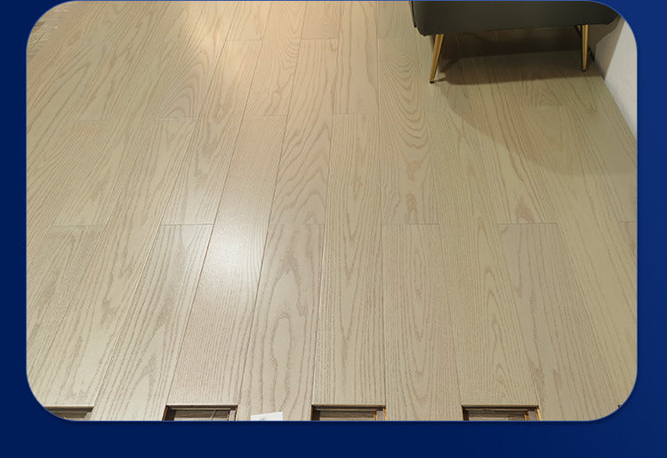 One square meter is also wholesale price Metallic Shiny Texture Sealing Wax Locking Floor Heating Red Oak Multi-layer Solid Wood Flooring