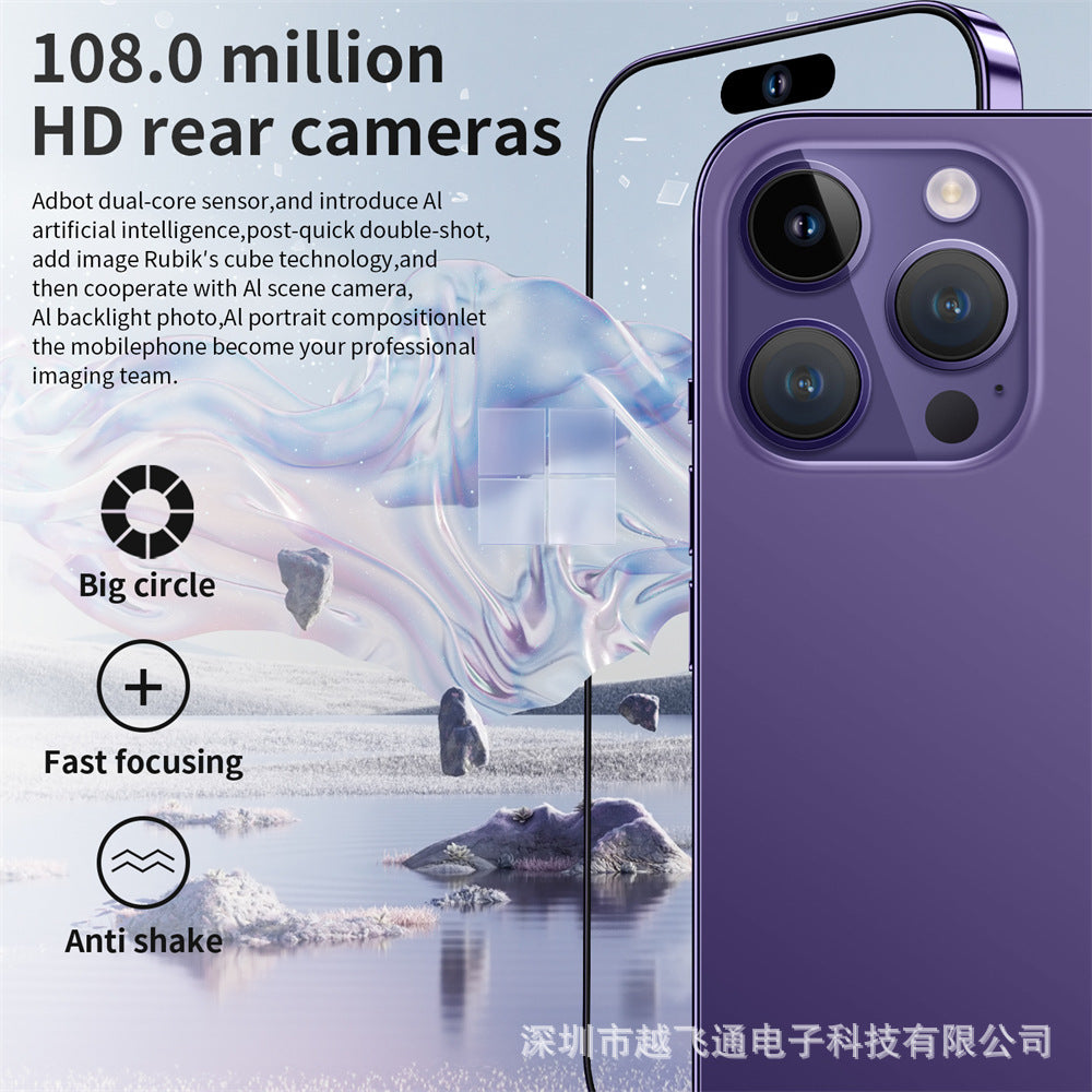 Popular i14 Pro Max16+1TB Large Screen Integrated Smartphone Factory Price(Popular)