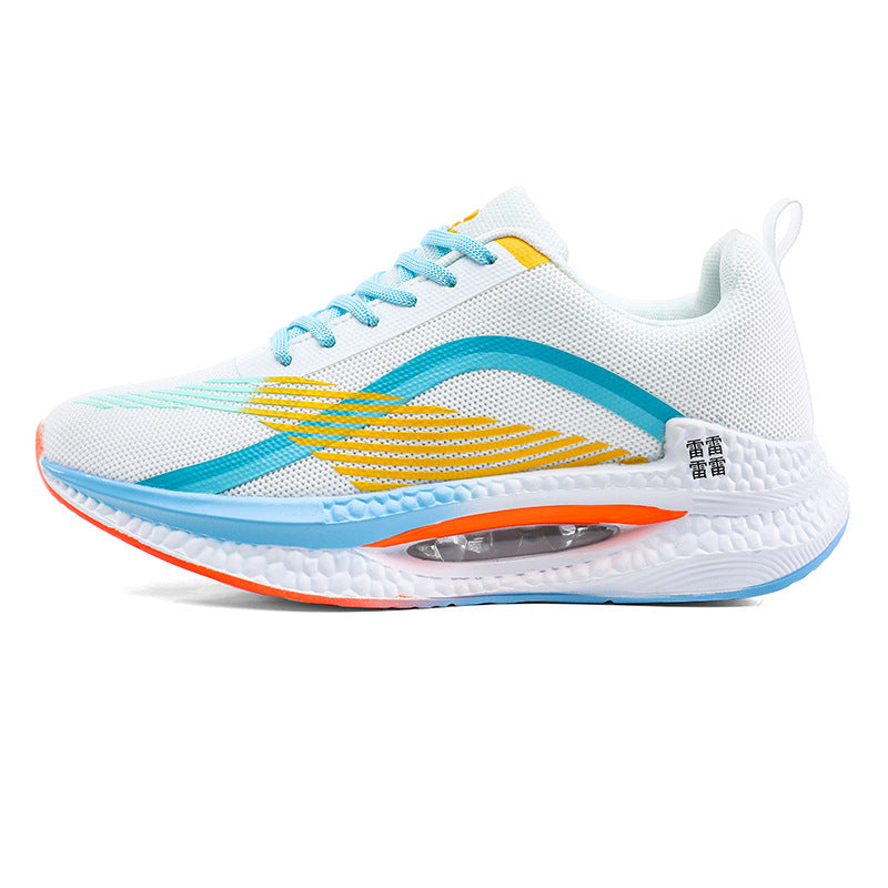 2025Spring Sports Shoes Jueying Men's Casual Mesh Breathable Cushion Rebound Lightweight Running Shoes Breathable Comfortable