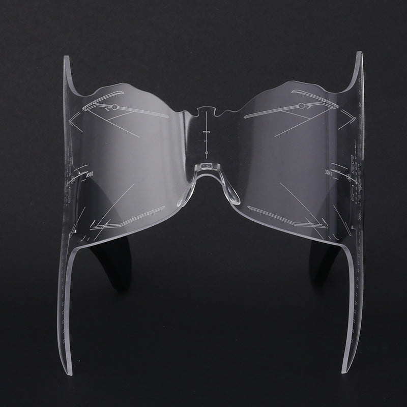 LED Light-emitting Glasses Trendy Future Technology Style Same Style Bar Disco Flashing Rechargeable Glasses