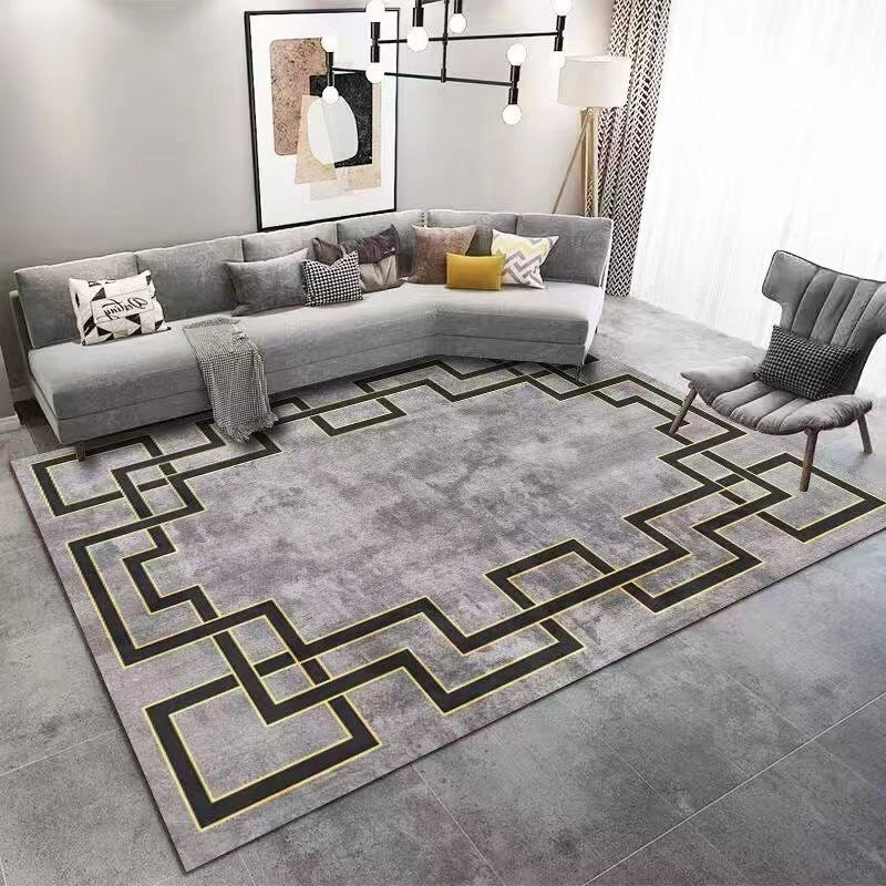 Living Room Bedroom Carpet Stain Resistant Wash-Free Easy Care Bedside Rug Sofa Coffee Table Large Area Carpet Manufacturer Wholesale