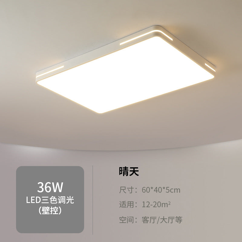 Full Spectrum led Ceiling Lamp Modern Minimalist Creative Nordic Ultra-thin Living Room Lamp Study Room Dining Room Lamp Bedroom Lighting Fixture