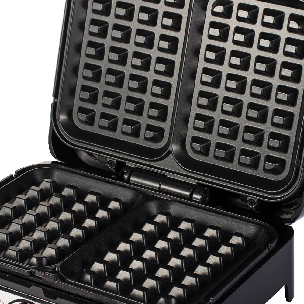 RAF Breakfast Machine Household EU Plug Multi-Functional Double-Sided Heating Bread Electric Baking Pan Light Food Waffle Maker