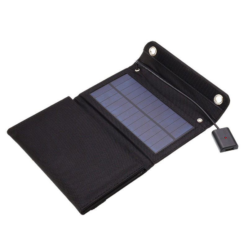 E-commerce 15W 5V USB Output Portable Solar Panel Outdoor Hiking Camping Solar Folding Bag