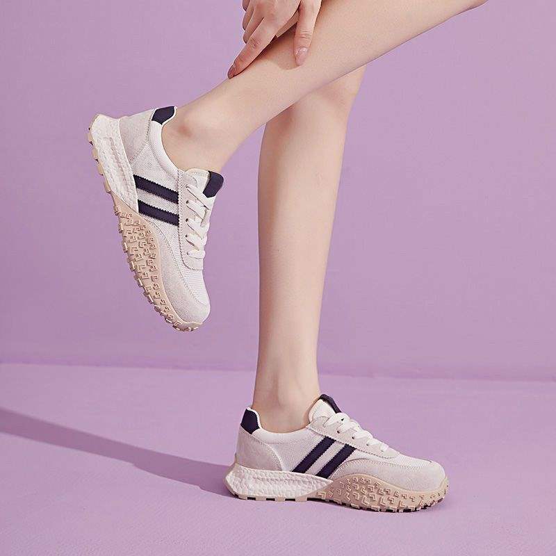 Thick-soled Cortez Shoes2025Summer New Mesh Breathable Versatile Casual Training Sports Shoes Lightweight