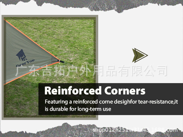 New Car Side Canopy Sunshade Outdoor Camping SUV Self-driving Car Side Awning Sunshade Rainproof Awning