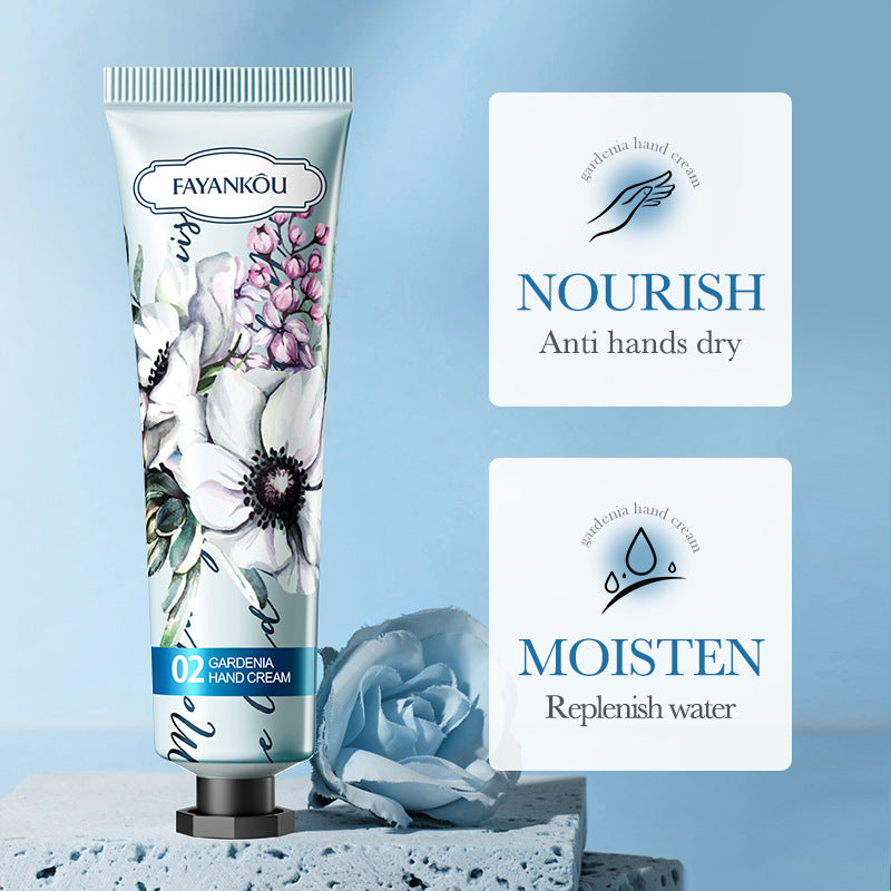 Full English Plant and Fruit Hand Cream FAYANKOU Moisturizing Autumn and Winter Anti-Dry Crack Hand Cream  Foreign Trade Wholesale