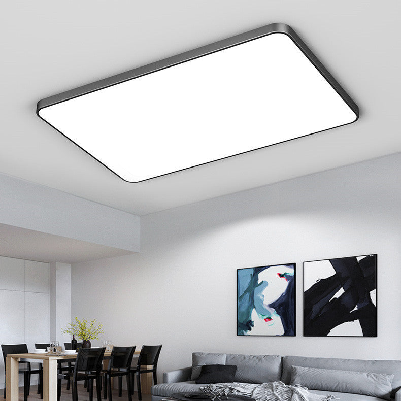 LED Ceiling Lamp Nordic Ultra-thin Rectangular Living Room Corridor Balcony Lighting Round Master Bedroom Room Lamp