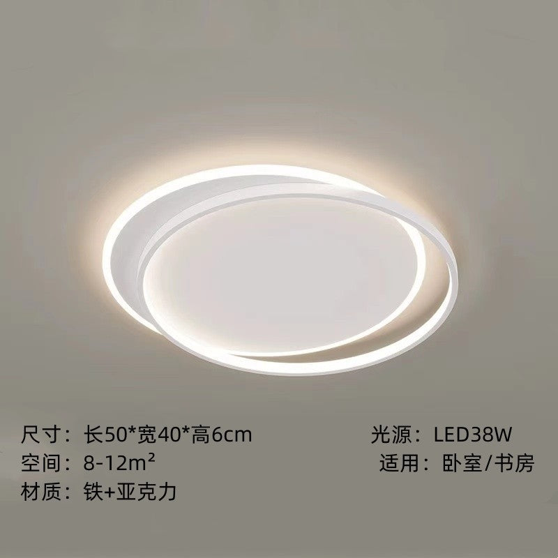 2025New Simple Modern Style led Ceiling Lamp Round Room Light Fixture Nordic Style Master Bedroom Dining Room Home Light Fixture