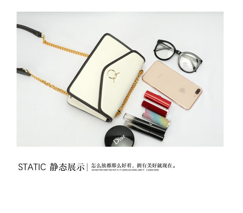 Niche Light Luxury Single Shoulder Crossbody Bag Trendy Chain Women's Bag Single Shoulder Small Square Bag Underarm Chain Bag In Stock