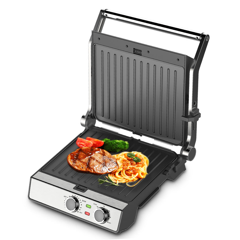 RAF European Standard Household Multifunctional Barbecue Grill Steak Maker Breakfast Maker Sandwich Maker Toaster