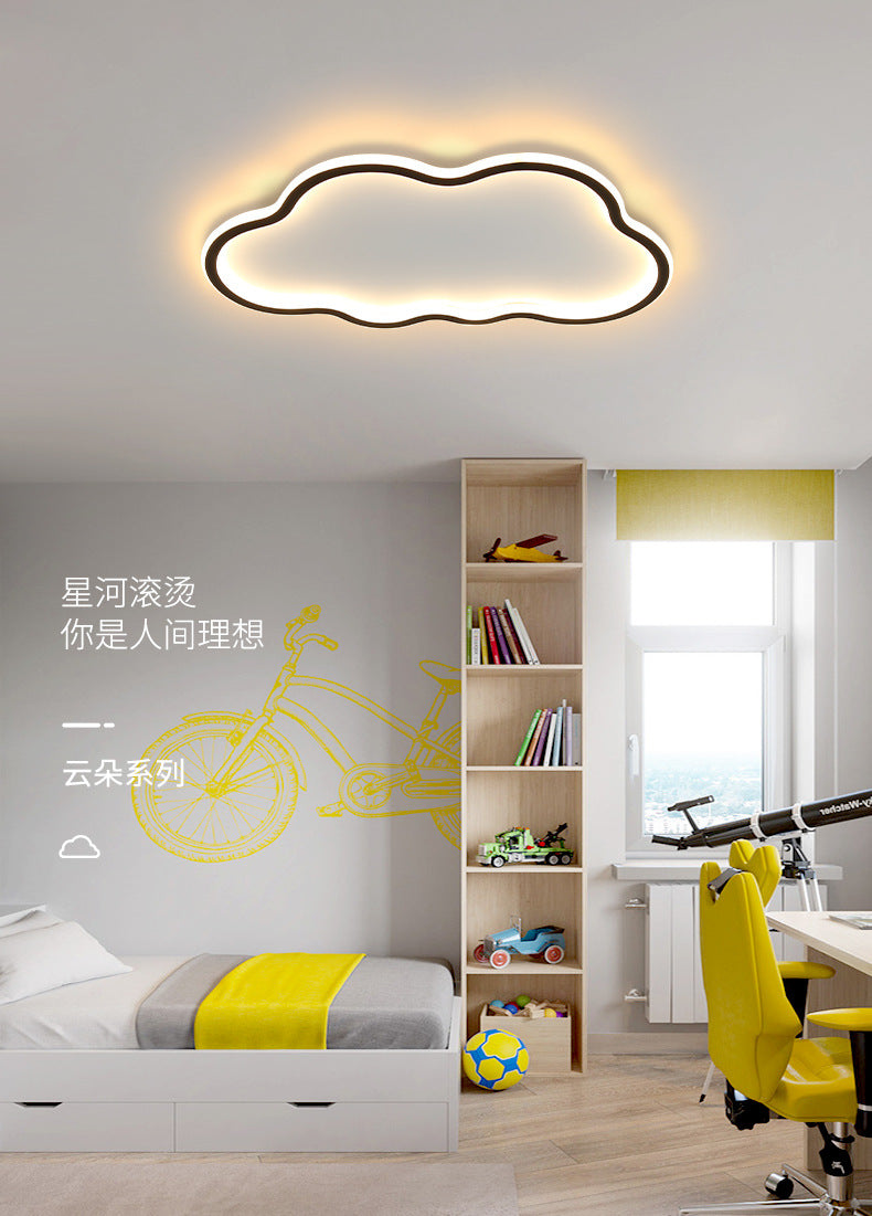 Ultra-thin Nordic Ceiling Light Modern Simple Bedroom Cloud led Lighting Living Room Internet Celebrity Side Emitting Creative Lamp