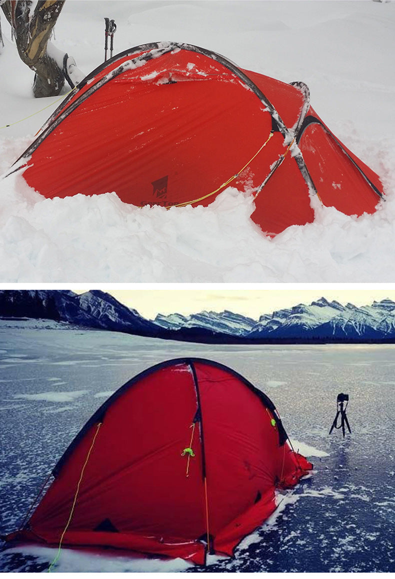 Mountaineering Tent Outdoor Supplies Polar Survival Outdoor Hiking Nylon Lightweight Tent Camping Rainproof
