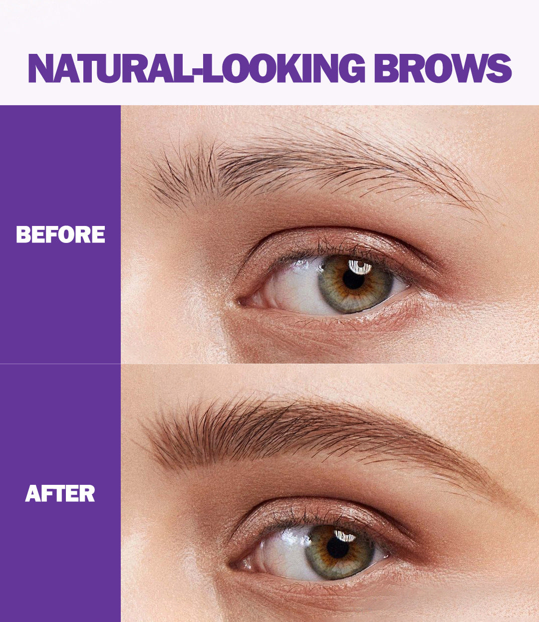 Hot-Selling Eyebrow Dye Cream Large Brush Head Eyebrow Hairline Multi-Use Smudge-Proof Makeup Press Wild Eyebrow Pencil