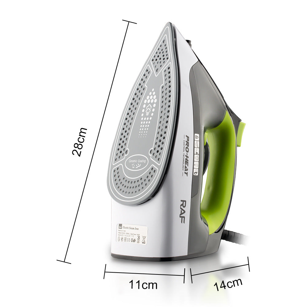 RAF European Standard New Handheld Iron Multi-Functional Adjustable Spray Steam Electric Iron