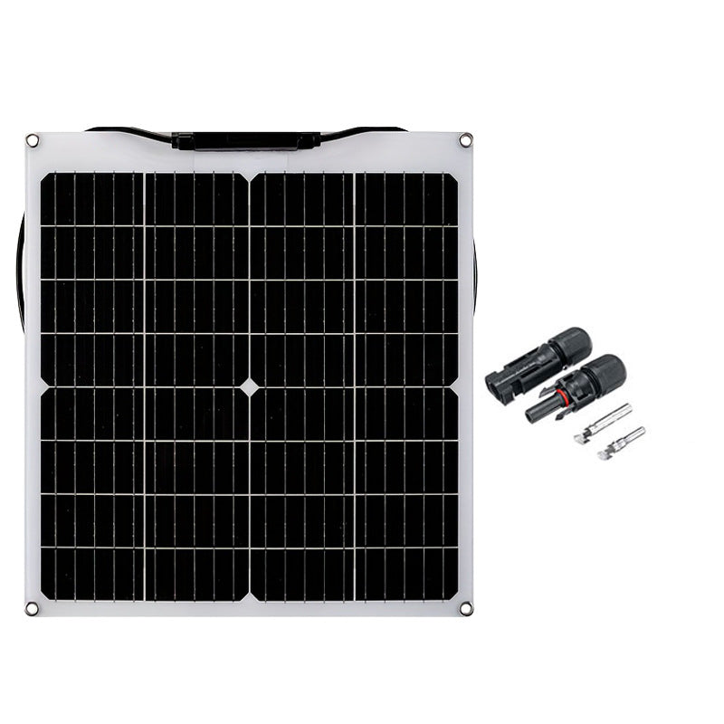 Hot Selling 40w18v Flexible Solar Panel Photovoltaic Power Generation Set Household Energy Storage Matching Portable Durable
