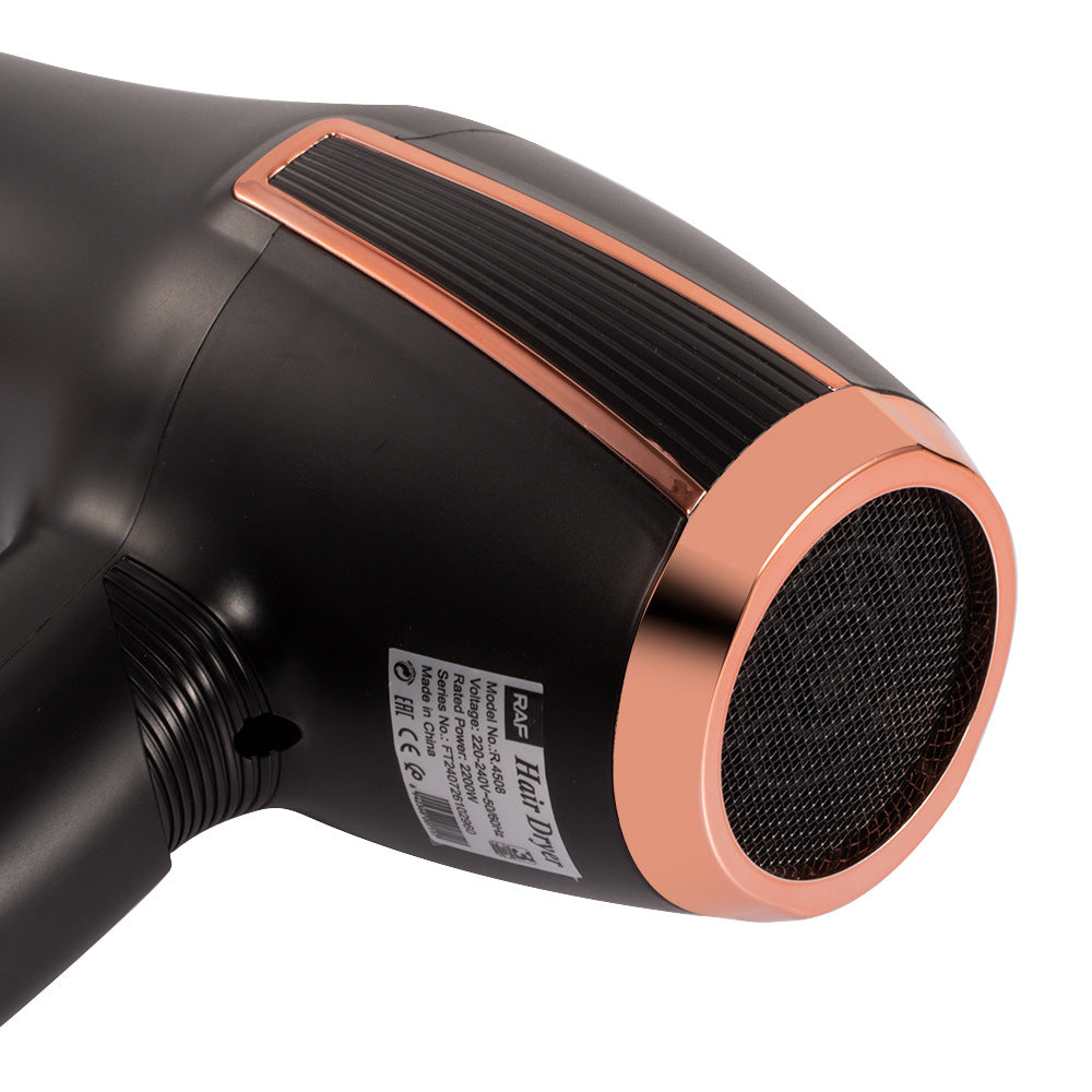 RAF European Standard Household Hotel Hair Dryer2200W Hot and Cold Air Hair Dryer High Power Electric Hair Dryer4508