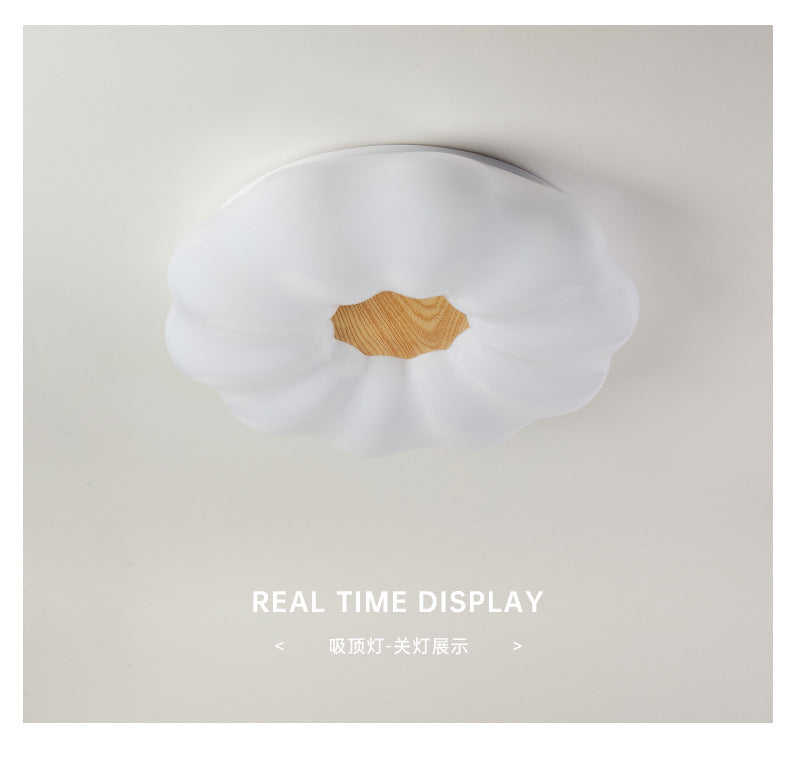 Creative2025New Year's New Warm Minimalist Cream Style Home Bedroom Ceiling Lamp Master Bedroom Lamp Simple Modern