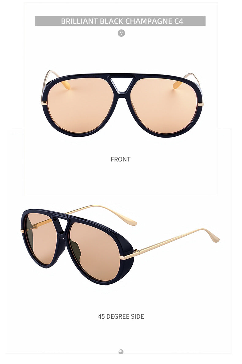 2025New Style Toad Sunglasses for Women, European and American High-End Retro Punk Style Sunscreen Sunglasses for Men, Trendy Eyewear shades