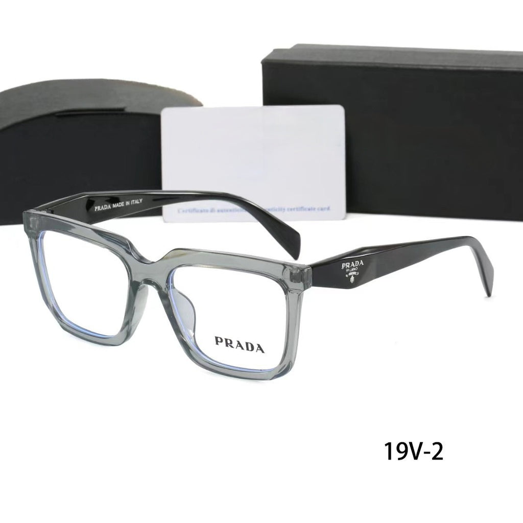 2025New Retro High-End Sunglasses for Men, Black Square Frame, UV Protection, European and American Style Sunglasses for Women