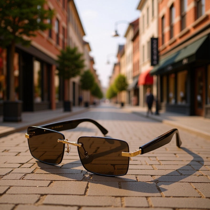 New Product ai Smart Bluetooth Glasses Listening to Music and Calling Sunglasses48h In-stock Wearable Translation Office Device