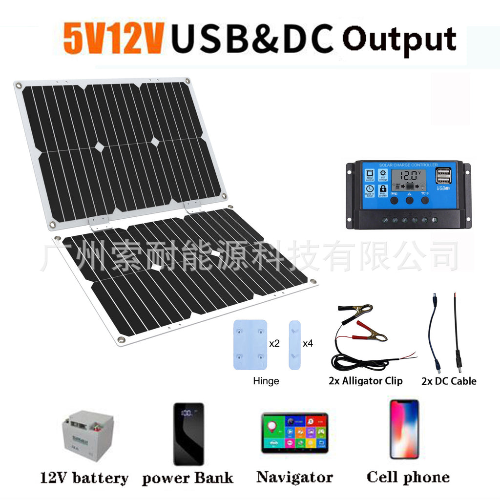 36W Solar Energy Kit System: Inverter 30A Controller 36W Solar Panel Solar System