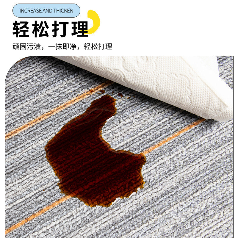 pvc Carpet Floor Stickers Self-Adhesive Commercial Imitation Carpet Ground Renovation Special Plastic Floor Stickers for Cement Floors