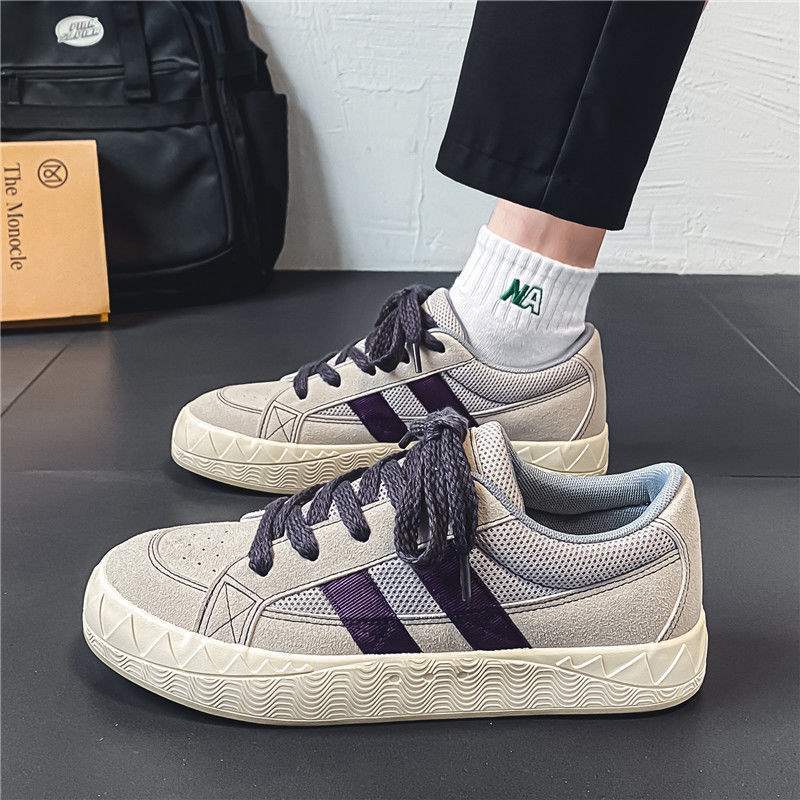 Summer Breathable Shoes Men's Versatile Trendy Shoes2025New low-top sneakers for men Korean style trendy youth casual shoes