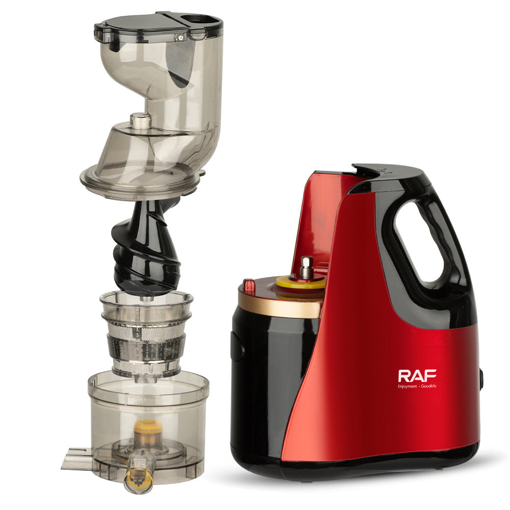 RAF European Standard Fully Automatic Fruit and Vegetable Juice Extractor Multifunctional Juice and Pulp Separator Juicer  Juicer
