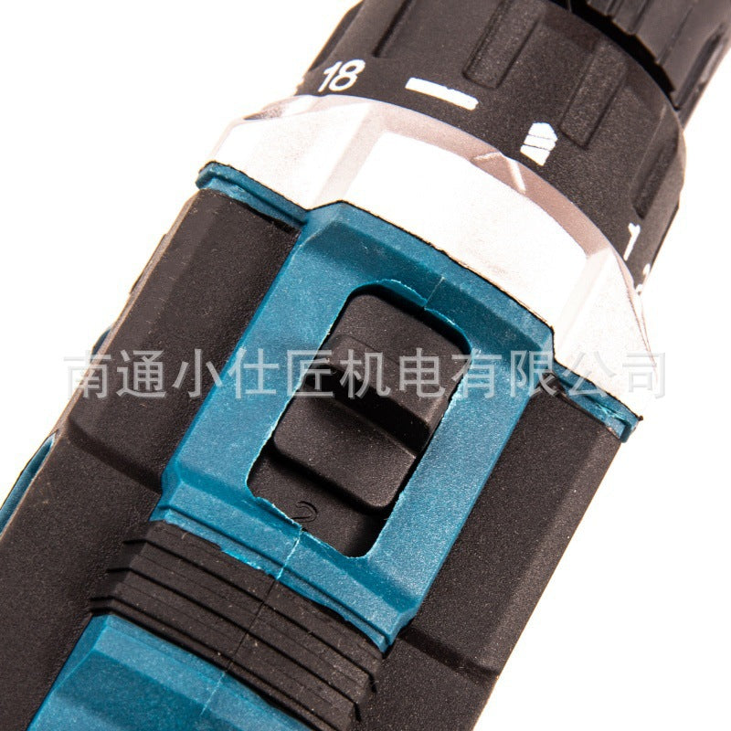 Multifunctional Dual-Speed Cordless Drill Cross-Border Trade Rechargeable Lithium Drill Household Portable Electric Screwdriver Wholesale