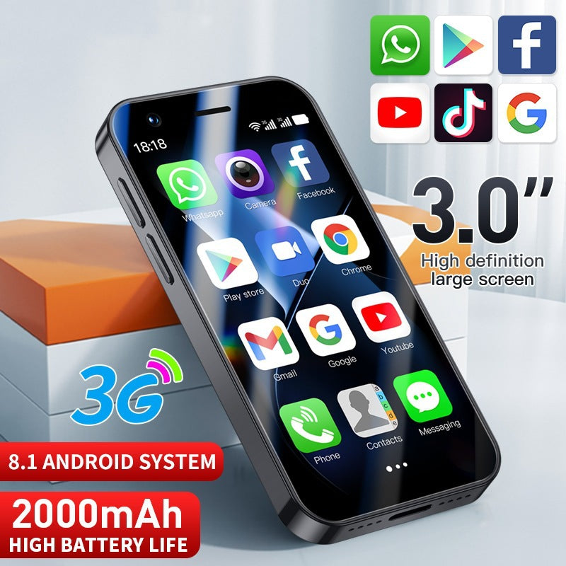 P7 Pro Mini Smartphone3.0Inch Screen Dual SIM Dual Standby mini Card Phone Export